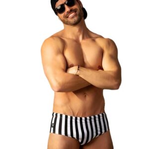 Man Rayas Negro y Blanco