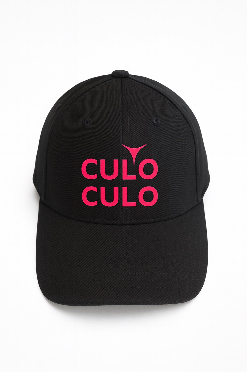Gorra Culo Culo Logo Pink