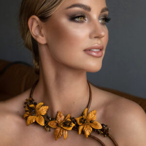 Collar Orquídeas
