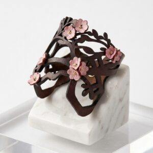 Brazalete Cerezo en Flor de la firma de joyas ByAles