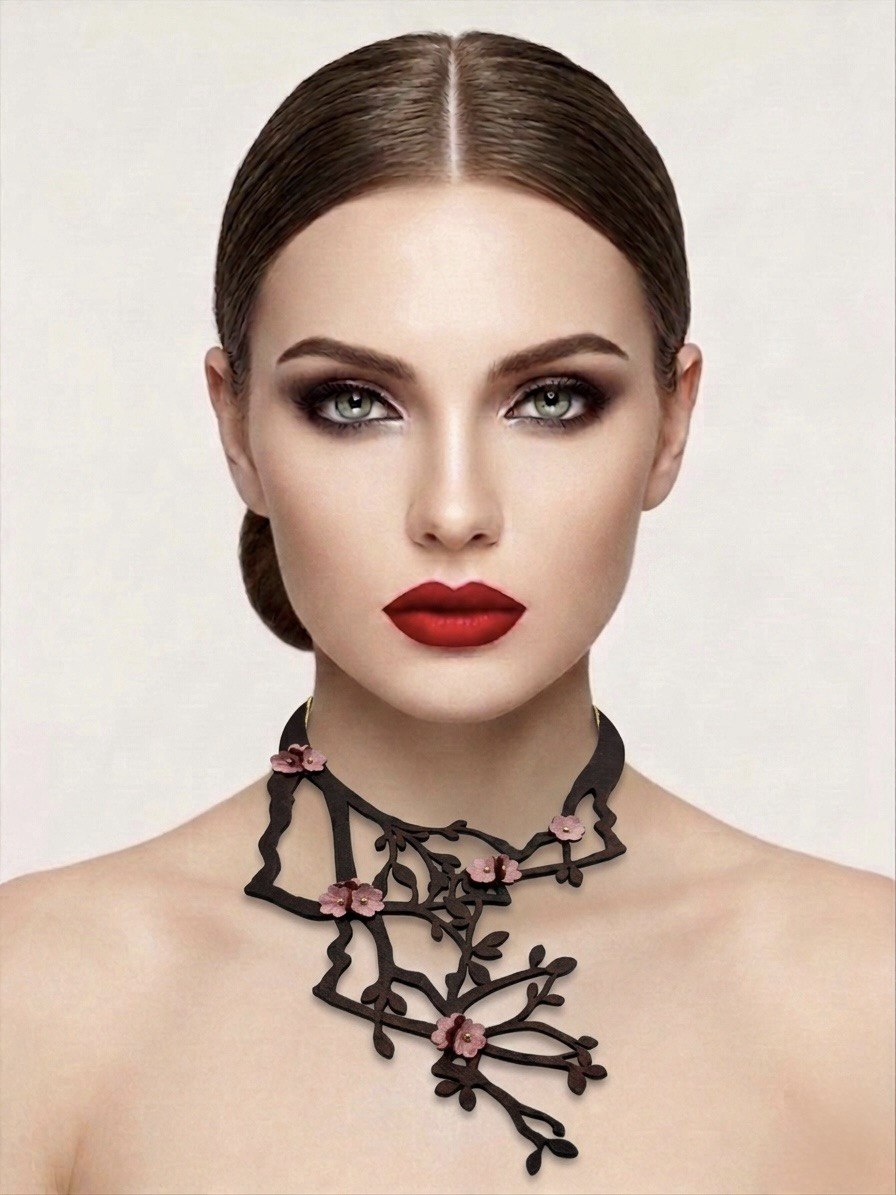 Collar Cerezo en Flor